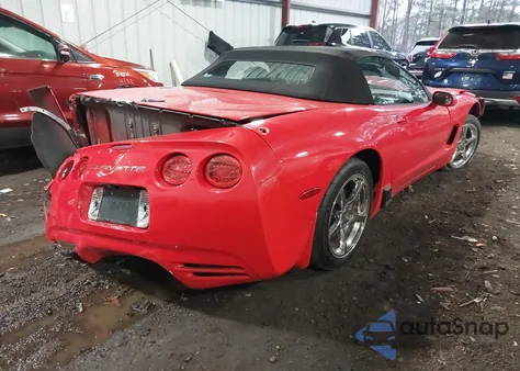 2002 Chevrolet Corvette z USA, uszkodzony, nr VIN 1G1YY32G225118721
